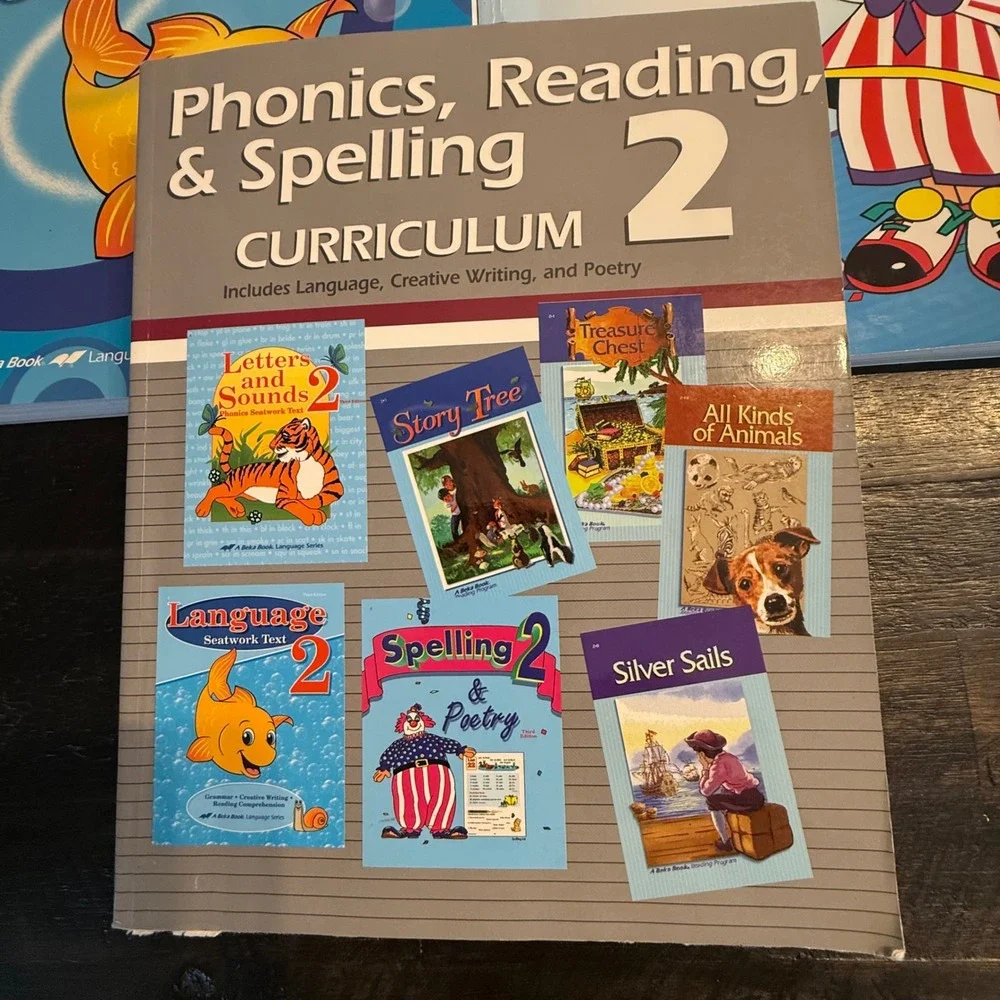 Abeka Grade 2 Phonics Reading Spelling Curriculum Language 2 Teacher Key Set